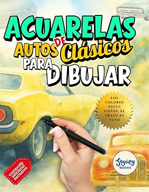 Acuarelas de Autos Clásicos para Dibujar